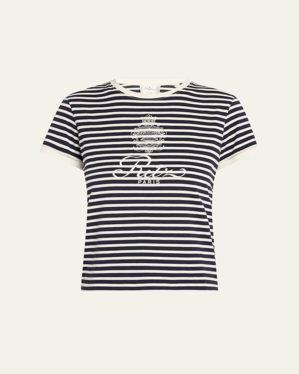 FRAME x Ritz Paris Stripe Baby T